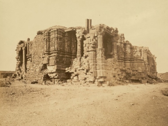 Ruins_somnath_temple1869